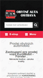 Mobile Screenshot of obytne-auta-ostrava.cz